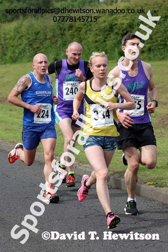 Newton Aycliffe 10k Road Race, County Durham. Photo: David T. Hewitson/Sports for All Pics